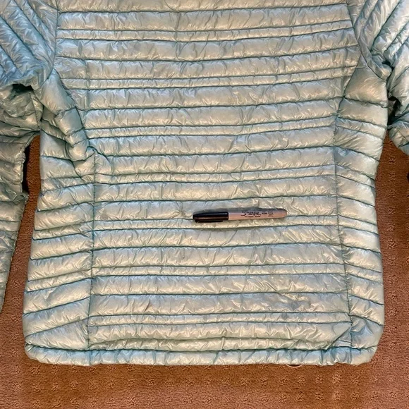 Patagonia Sky Blue Women's puffy Jacket - Picture 3 of 8